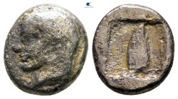 Macedon. Skione circa 480-450 BC. Tetrobol AR