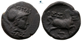 Thessaly. Thessalian League circa 150-50 BC.  Bronze Æ