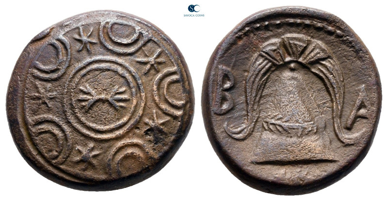 Kings of Macedon. Uncertain mint. Alexander III "the Great" 336-323 BC. 
Bronze...