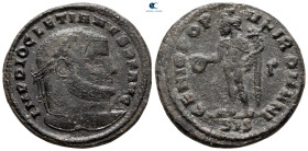 Diocletian AD 284-305. Siscia. Follis Æ