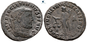 Diocletian AD 284-305. Siscia. Follis Æ