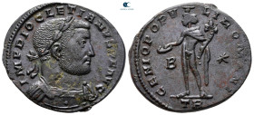 Diocletian AD 284-305. Treveri. Follis Æ