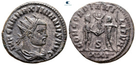 Maximianus Herculius AD 286-305. Cyzicus. Radiatus Æ