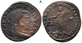 Maximianus Herculius AD 286-305. Rome. Follis Æ