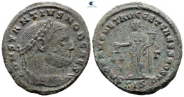 Constantius I Chlorus, as Caesar AD 293-305. Siscia. Follis Æ