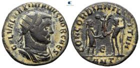 Galerius Maximianus, as Caesar AD 293-305. Antioch. Antoninianus Æ