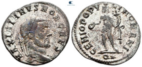 Galerius Maximianus, as Caesar AD 293-305. Rome. Follis Æ