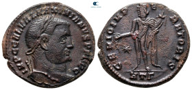 Galerius Maximianus AD 305-311. Heraclea. Follis Æ