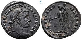 Galerius Maximianus AD 305-311. Heraclea. Follis Æ
