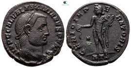 Galerius Maximianus AD 305-311. Heraclea. Follis Æ