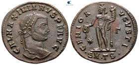 Galerius Maximianus AD 305-311. Thessaloniki. Follis Æ