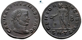 Galerius Maximianus AD 305-311. Thessaloniki. Follis Æ