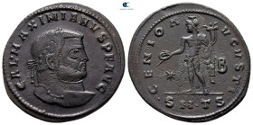 Galerius Maximianus AD 305-311. Thessaloniki. Follis Æ