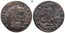 Galerius Maximianus AD 305-311. Thessaloniki. Follis Æ