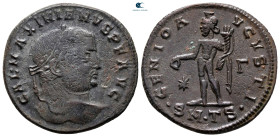 Galerius Maximianus AD 305-311. Thessaloniki. Follis Æ