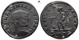 Galerius Maximianus AD 305-311. Thessaloniki. Follis Æ