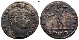 Galerius Maximianus AD 305-311. Thessaloniki. Follis Æ