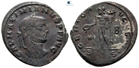 Galerius Maximianus AD 305-311. Thessaloniki. Follis Æ