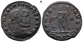 Galerius Maximianus AD 305-311. Thessaloniki. Follis Æ