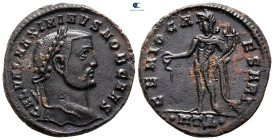 Maximinus II Daia, as Caesar AD 305-308. Heraclea. Follis Æ
