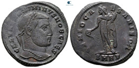 Maximinus II Daia, as Caesar AD 305-308. Nicomedia. Follis Æ