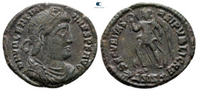 Valentinian I AD 364-375. Siscia. Follis Æ