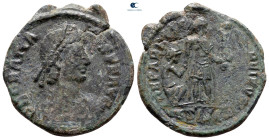 Gratian AD 375-383. Siscia. Follis Æ