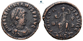 Valentinian II AD 375-392. Antioch. Follis Æ