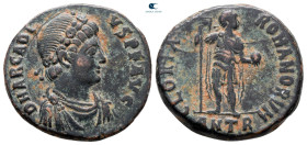 Arcadius AD 383-408. Antioch. Follis Æ