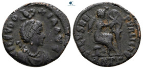 Aelia Eudoxia AD 400-404. Antioch. Follis Æ