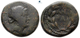 Macedon. Thessalonica. Mark Antony and Octavian 43-30 BC. Bronze Æ