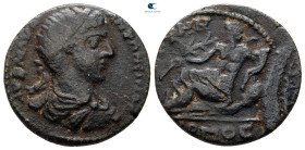 Lydia. Saitta. Elagabal AD 218-222. Bronze Æ