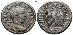 Seleucis and Pieria. Antioch. Philip I Arab AD 244-249. Billon-Tetradrachm