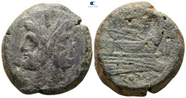 Anonymous circa 211-160 BC. Rome. As Æ