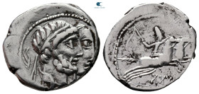 C. Censorinus 88 BC. Rome. Denarius AR