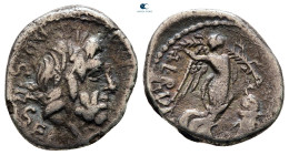 L. Rubrius Dossenus 87 BC. Rome. Quinarius AR