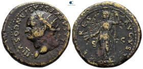 Vespasian AD 69-79. Rome. Dupondius Æ