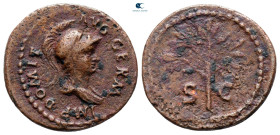 Domitian AD 81-96. Rome. Quadrans Æ