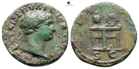 Trajan AD 98-117. Rome. Quadrans Æ