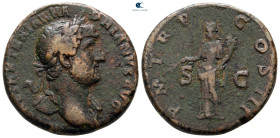 Hadrian AD 117-138. Rome. As Æ