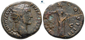 Antoninus Pius AD 138-161. Rome. Dupondius Æ