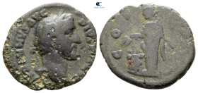Antoninus Pius AD 138-161. Rome. Limes Denarius Æ
