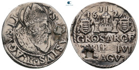 Croatia. Republic of Ragusa (Dubrovnik).  AD 1627. 3 Groschen AR