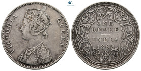 India.  AD 1862. One Rupee