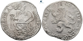 Netherlands. Utrecht.  AD 1658. Lion Daalder AR