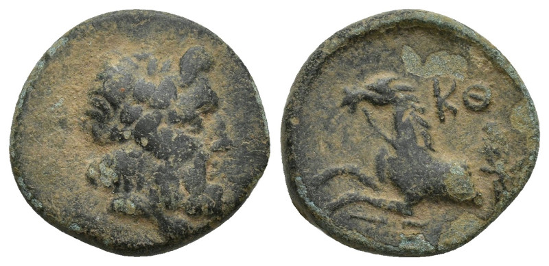 PISIDIA, Termessos. 1st century BC. Æ (18mm, 4.4 g). Dated CY 29 (44/3 BC). Laur...