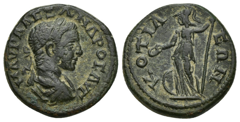 PHRYGIA, Cotiaeum. Severus Alexander. AD 222-235. Æ (20mm, 6.2 g) Obverse: Μ ΑΥΡ...