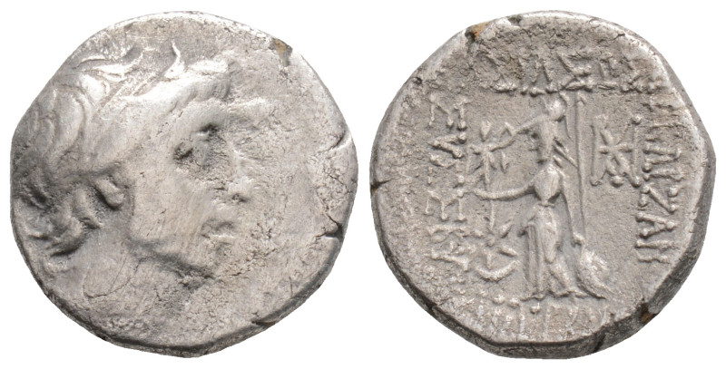 KINGS OF CAPPADOCIA, Ariobarzanes III Eusebes Philoromaios (Circa 52-42 BC)
AR D...