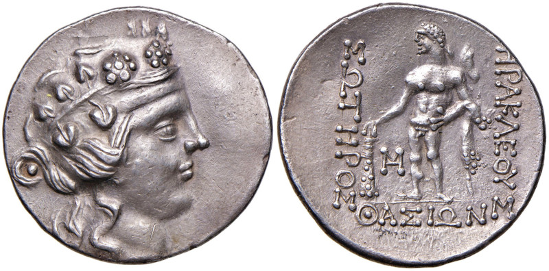 ISOLE DELLA TRACIA Thasos Tetradracma (dopo il 146 a.C.) Busto di Dioniso a d. -...