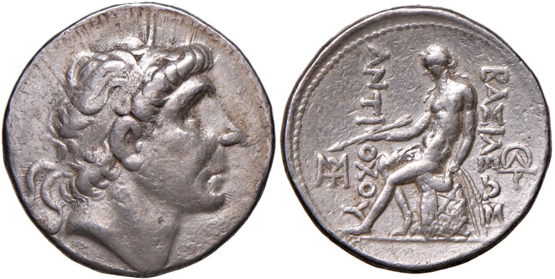 SIRIA Antioco II (261-246 a.C.) Tetradramma (Seleucia) Busto diademato a d. - R/...